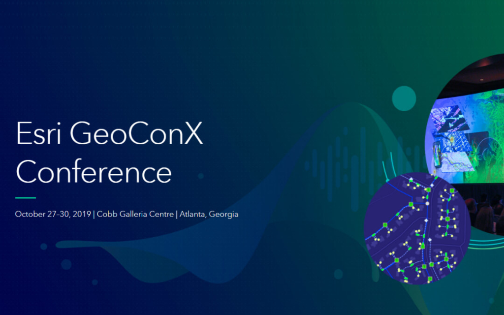 Image for ESRI GeoConX Conference, Oct 20-30, 2019, Atlanta, GA